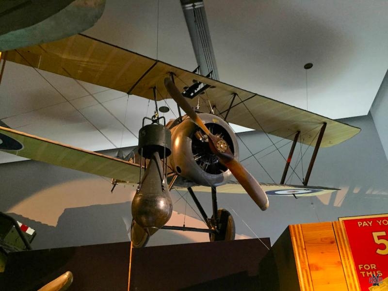 Un Sophwit Camel della prima guerra mondiale, l'aereo che l'ebbe vinta col celebre Barone Rosso (photo etaoin/morv)