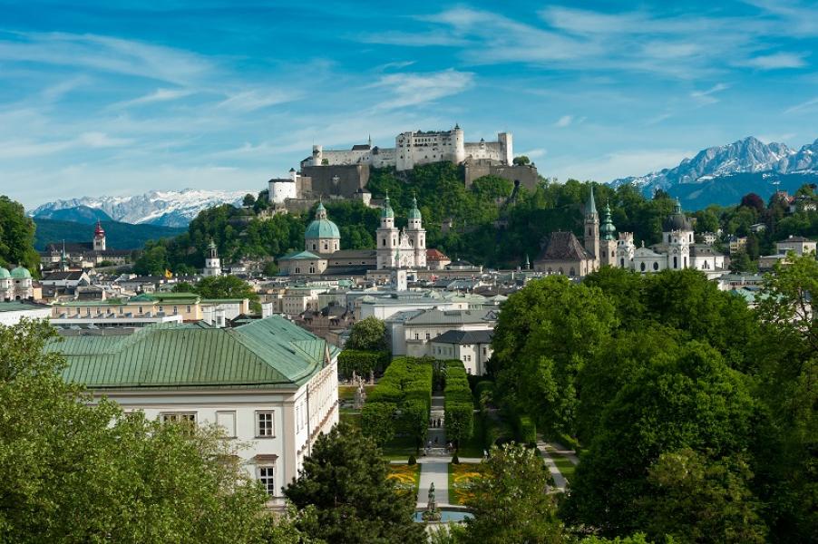 Il panorama cittadino (photo Tourismus Salzburg)