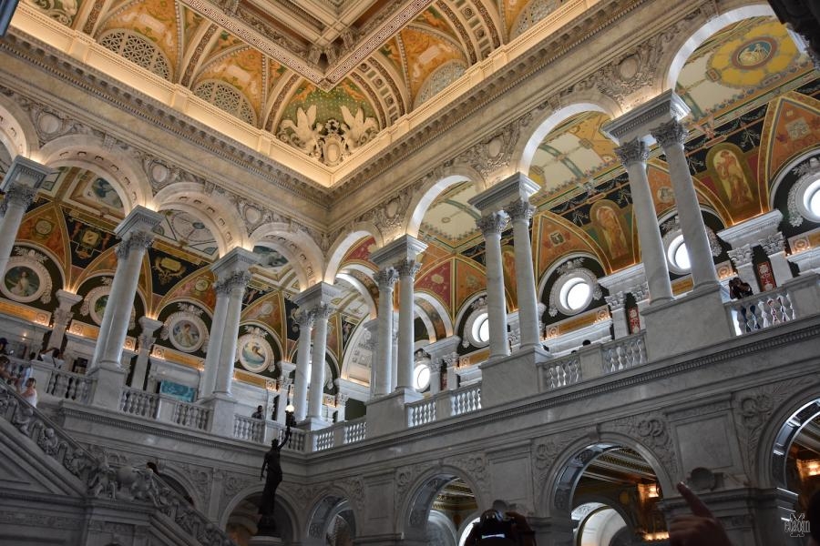 L'accesso alla biblioteca del Congresso  (photo etaoin/morv)
