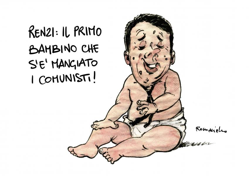 Vignetta su Renzi