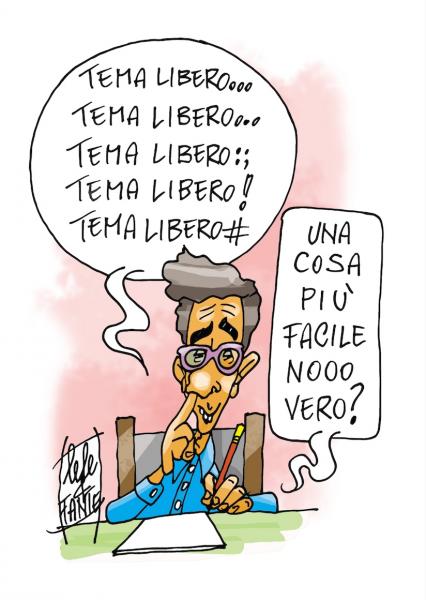 Una delle vignette in mostra