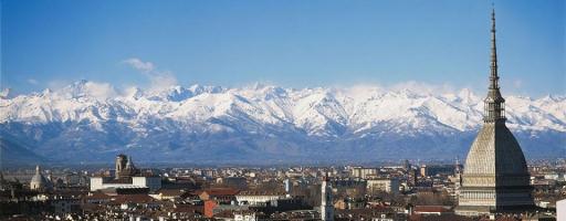 Un'immagine panoramica di Torino
