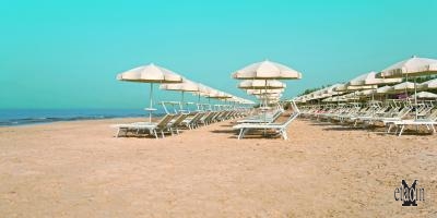 La spiaggia del Donnalucata Resort (Ragusa)